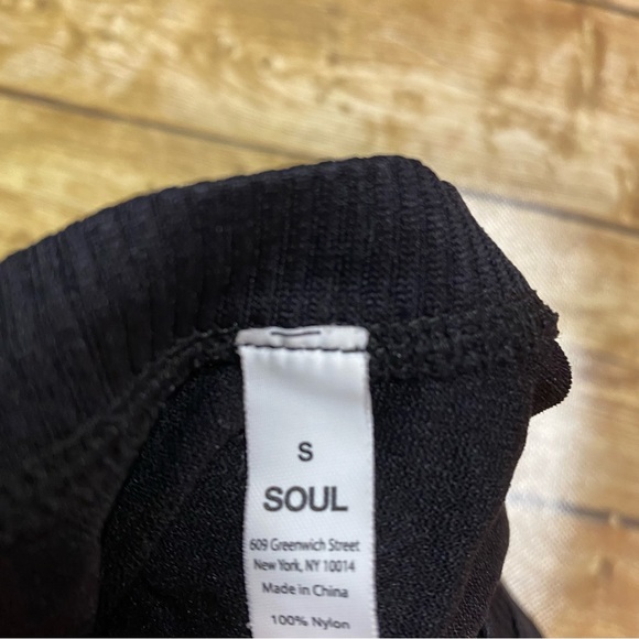 SOUL BY SOULCYCLE Seamless Black Tank Top - Picture 5 of 5